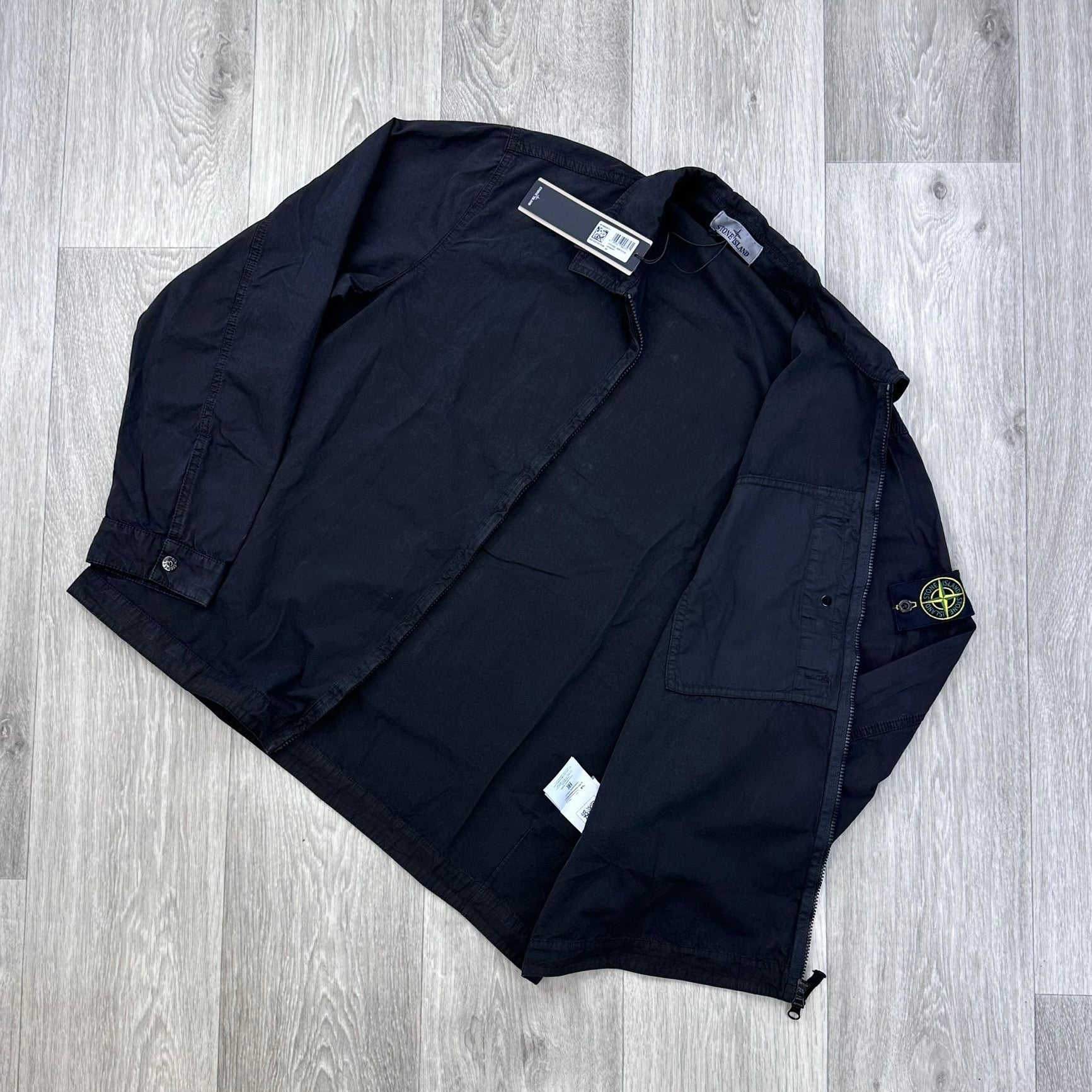 ジャケット・アウター STONE  Garment Dyed Overshirt 05AW AW07 STONE ISLAND GARMENT DYED COTTON-NY OVERSHIRT - Jazzy