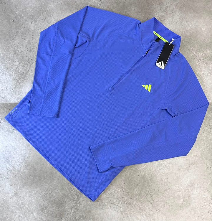Adidas - Adizero Quater Zip Running Top