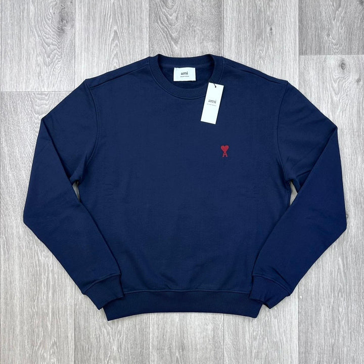 Ami Embroidered Logo Sweatshirt