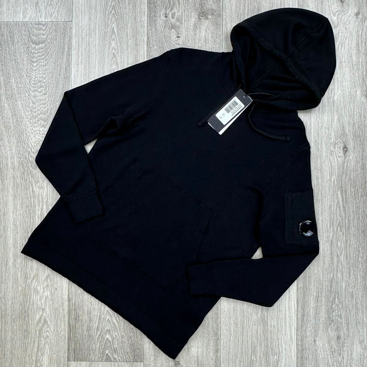 C.P. Company - Watchview Pullover Soft Wool Lightweight Hoodie