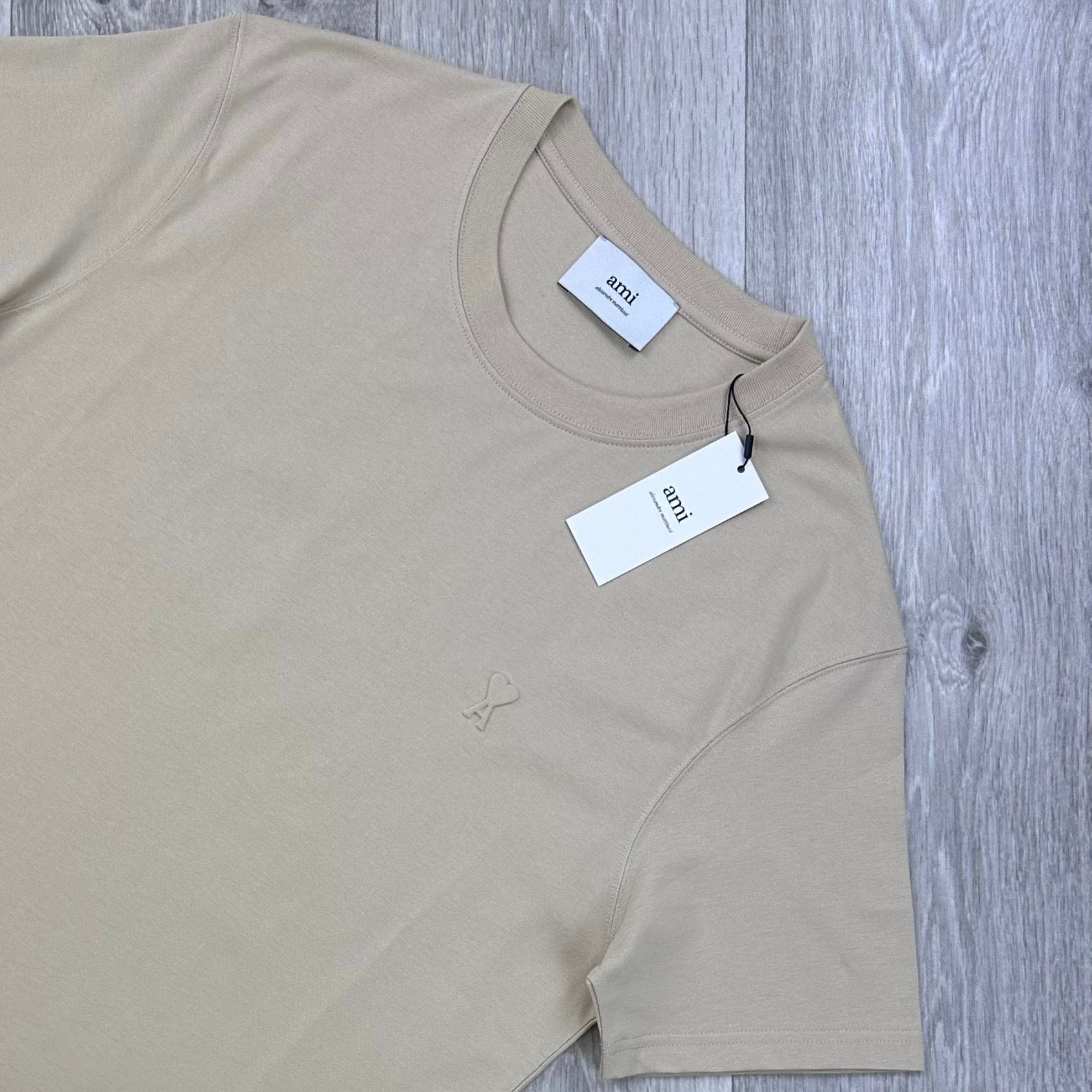 Ami Embroidered Logo T-Shirt – KM Brands Ami Embroidered Logo T-Shirt – KM Brands