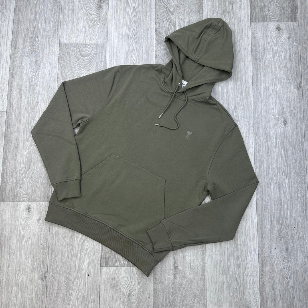 Ami Embroidered Logo Hoodie