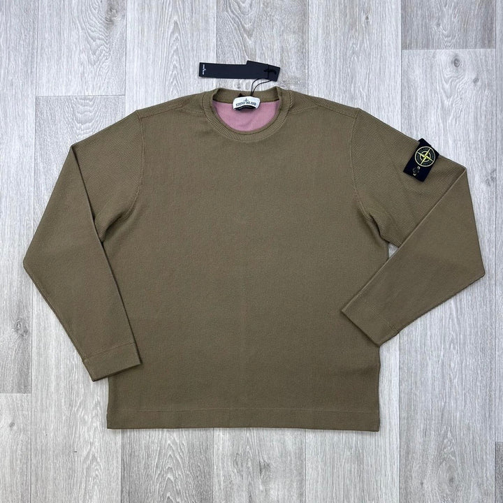 Stone Island - Ribbed Knit Sweatshirt