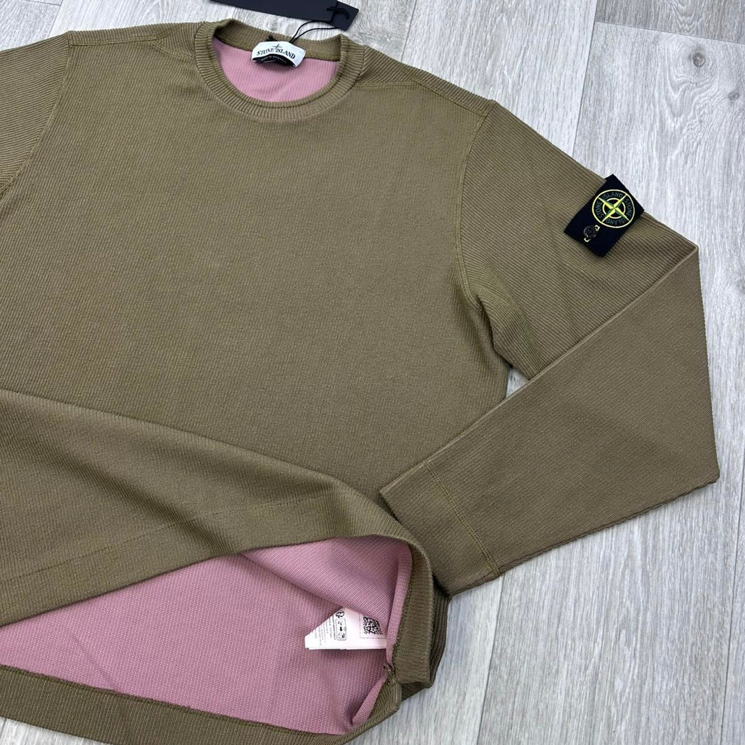 Stone Island - Ribbed Knit Sweatshirt