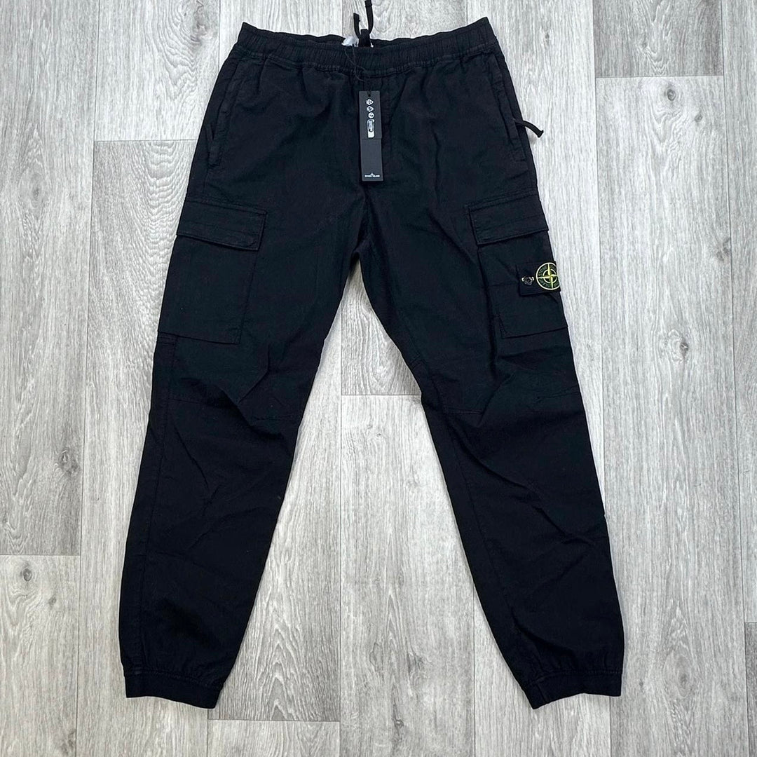 Stone Island - Cotton Tela Cargo Pants