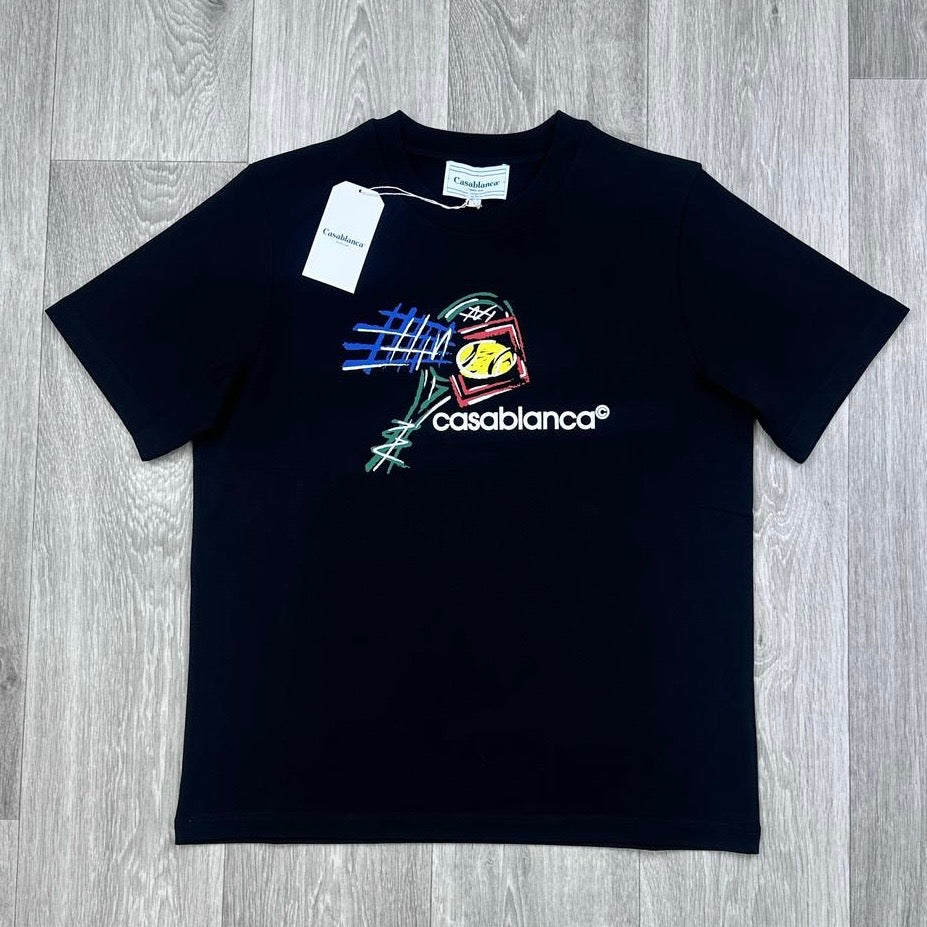 Casa Blanca Croquis De Tennis T-Shirt