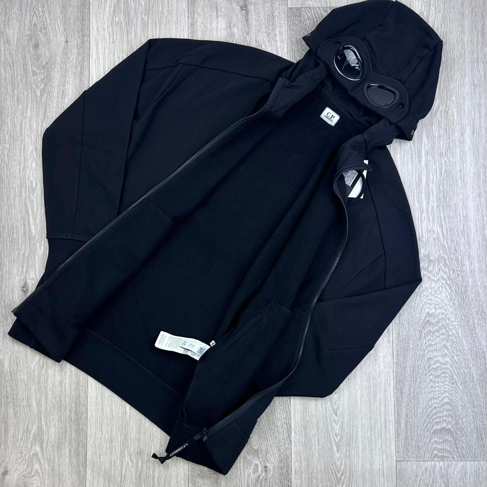 C.P. Company - Goggle Zipped Hoodie – KM Brands