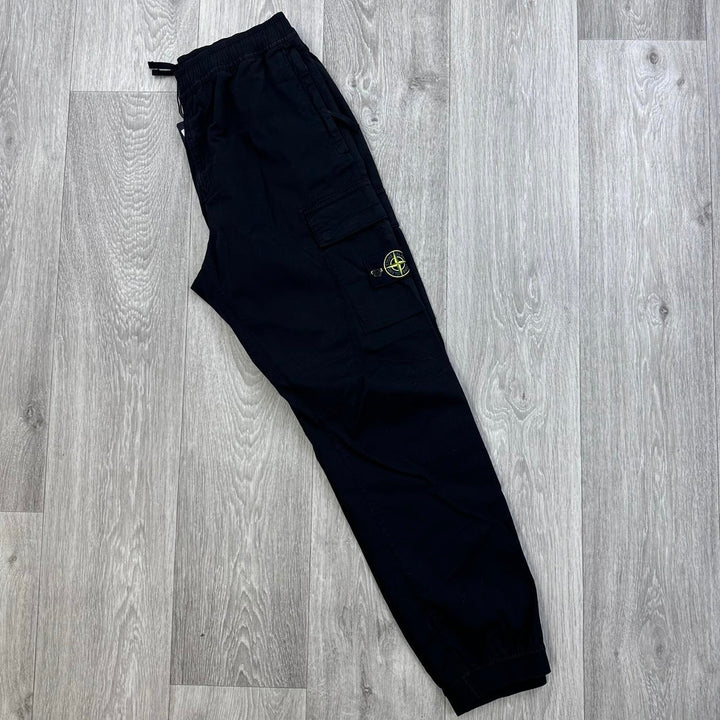 Stone Island - Cotton Tela Cargo Pants