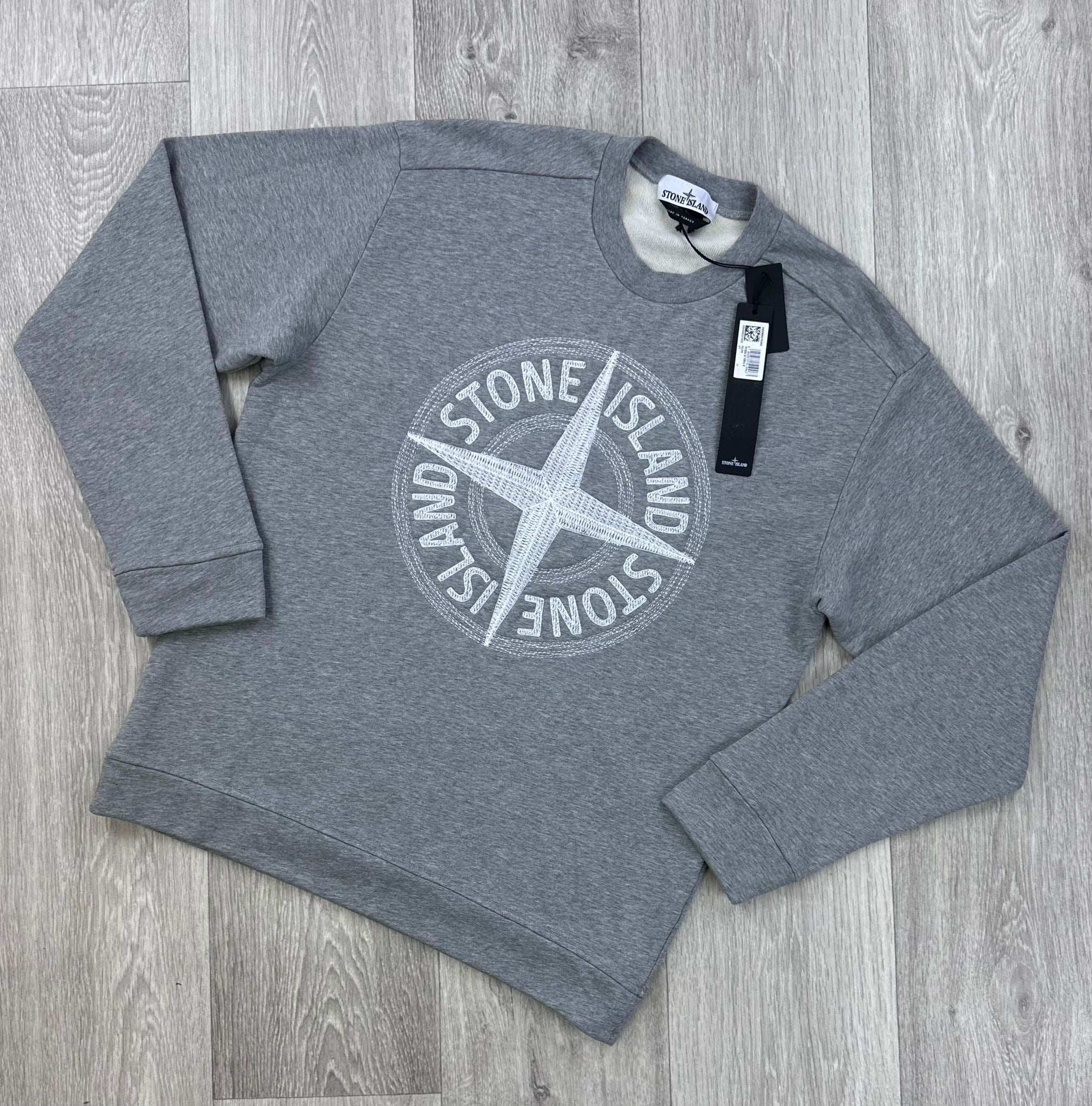Stone Island - Gemstone Logo Sweatshirt – KM Brands